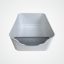 Load image into Gallery viewer, mogbog large cat litter tray front view.