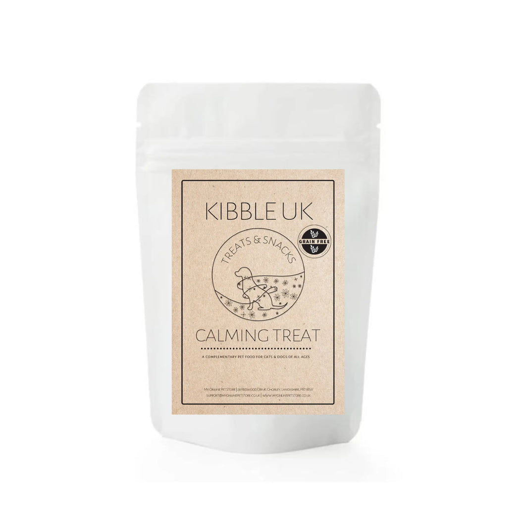 calming kibble treat bag.